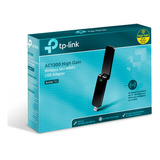 Adaptador Wifi Tp Link Ac1300 T4u Usb3.0 Dual Band 5ghz Mimo