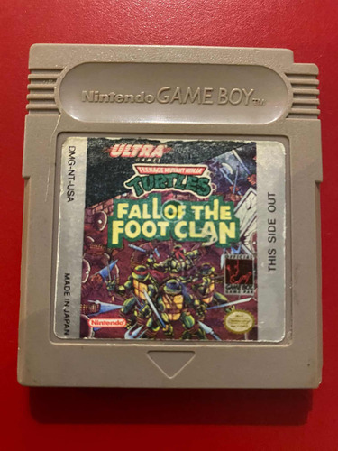 Turtles Fall Of The Foot Clan Gb Game Boy Oldskull Games