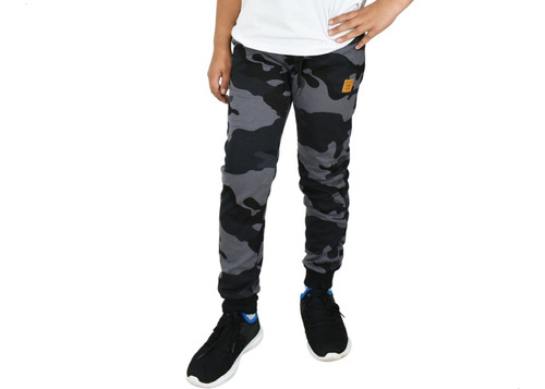 Pantalon Babucha Doble Frisa Camuflado Niños