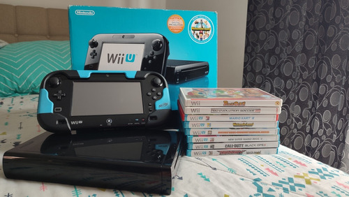 Consola Nintendo Wii U Deluxe Set 32gb+control Wii +7 Juegos