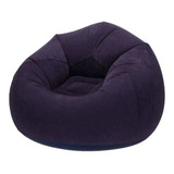 Sillón Inflable Puff Tumbona Perezosa Reposa Decoración 