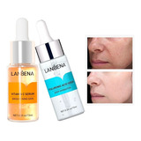 1 Acido Hialurónico Y 1 Vitamina C Serum Facial Lanbena Full