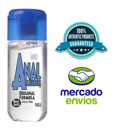 Lubricante Anal Lube Natural Extra Sedoso Cereza Formula 6oz Sabor Original Formula