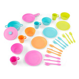 Kidkraft Juego De Utensilios De Cocina Brillantes De 27 Piez