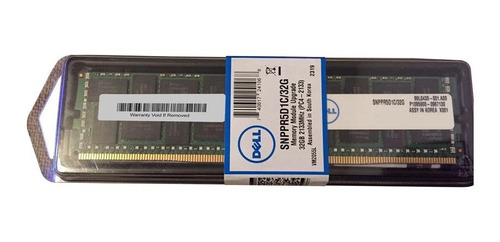 Memoria Dell 32g Ddr4 2133mhz 2rx4 Ecc Reg Snppr5d1c/32g