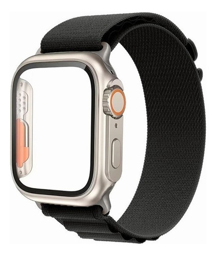 Cristal + Case + Pulseira Para Apple Watch Series 8 7 6 5 A
