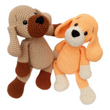 Muñeco Apego Amigurumi Tejido Al Crochet - Perrito