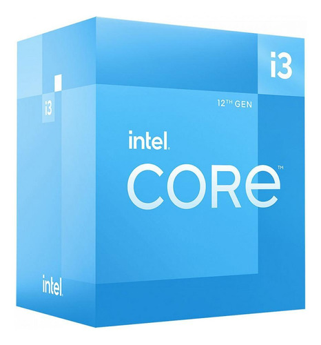 Processador Intel Core I3-12100 12mb 3.3ghz 4.3ghz Lga 1700