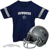 Uniforme Casco Y Jersey Nfl Vaqueros Dallas Cowboys P/ Niños