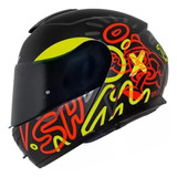 Casco Abatible Moto Art Matte Rojo Talla L Sh3910 Shaft