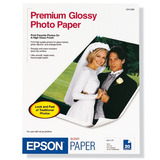 Papel Epson Premium Glossy, Carta, 20 Hojas.