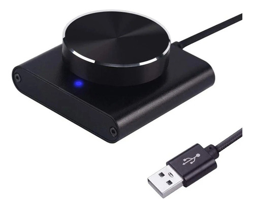 Controlador De Mudo Um Botão Usb Computer Volume Mini Pc ~