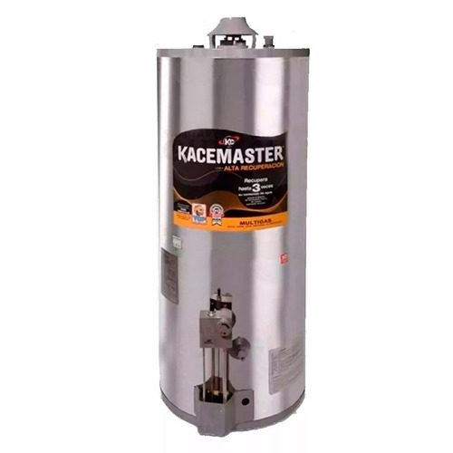 Termotanque Gas Kacemaster 90 Litros Acero Inox Envio *9