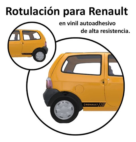 Calcomania Sticker Rotulados Renault Twingo Foto 3