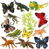 Figuras De Animales Salvajes Modelo Playset 13 Unids Insect.