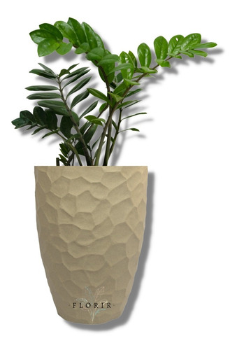 Vaso Planta Decorativo Redondo Prisma Jardim Varanda N4