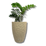 Vaso Planta Decorativo Redondo Prisma Jardim Varanda N4