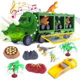 Conjunto De Transporte De Camión De Juguete Dinosaurio Model