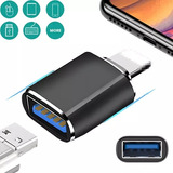  Coolsell Acessories Adaptador Usb P/ Lightning Para iPhone 14, 13, 12, 11 X, Xr, Xs, Color Negro