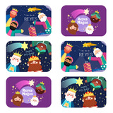 Manteles Individuales Navideños De Reyes Magos 