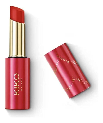 Kiko Labial Ultra Mate 07 Sweet Cherry Cereza Oscuro Rojo 