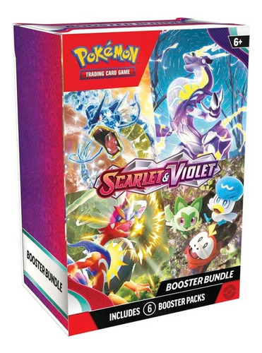 Pokemon Tcg Scarlet & Violet Booster Bundle 
