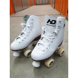 Patines Artisticos 4 Ruedas Hd Blanco