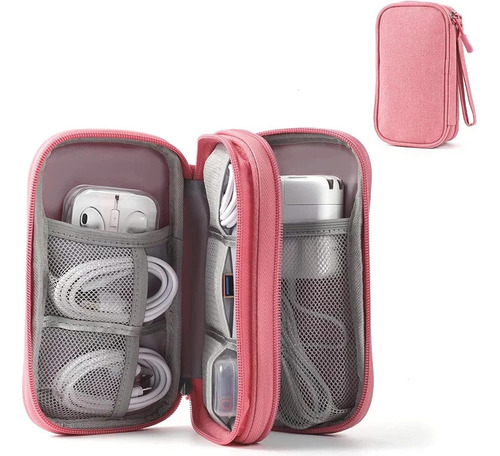 Estuche Organizador Cargador Usb Bolsa Cables Impermeable