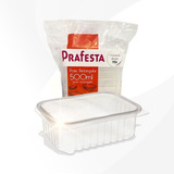 Pote Descartável 500ml Freezer Microondas Marmita - 48 Un.