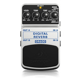 Behringer Dr600 Pedal Reverb/delay Para Guitarra Eléctrica