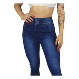 Jeans Mujer Mezclilla Stretch Colombiano Push Up Pompas 01