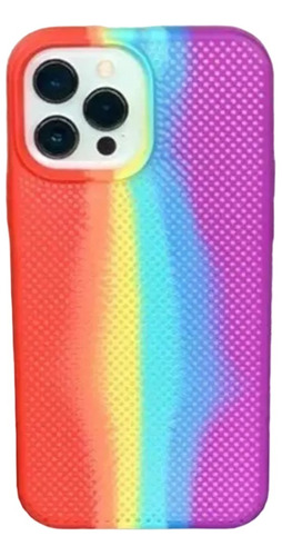 Funda Silicona Multicolor Compatible Con iPhone 13, Pro, Max