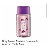 Body Splash Aquavibe Avon Colônia Ameixa 150ml