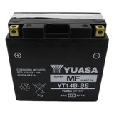 Bateria Marca Yuasa Yt14b-bs Con Acido