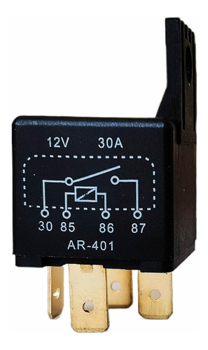 Relay 4 Patas 12v 30a 401 