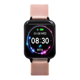 Smartwatch Haiz Smartwatch B57 1.3  Caixa  Preta, Pulseira  Rosa