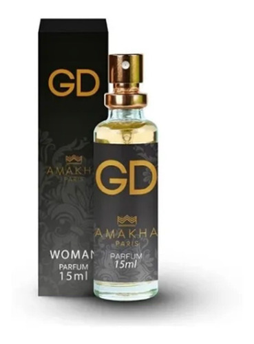 Perfume Feminino Gd Amakha Paris 15ml Para Bolso Bolsa