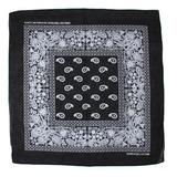 Pañuelo, Bandana O Paliacate Negro Kaiser 100% Algodón 