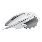 Mouse Logitech G502 X Con Cable Para Juegos Blanco