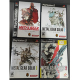 Metal Gear Solid - Coleccion 4 Juegos Ps2