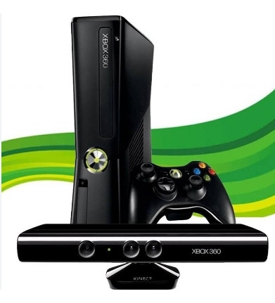 Xbox 360 Super Slim Original Com Kinect Barato Promoção 