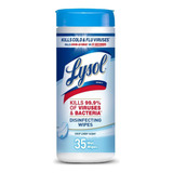 Lysol Desinfectante En Toallitas Pureza De Algodón 35 Unid.