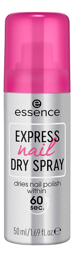 Essence Spray De Secado Rápido Para Uñas Color Negro