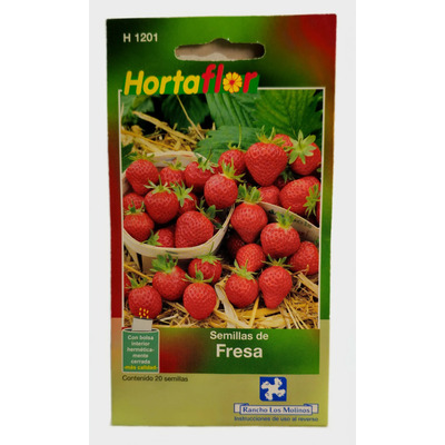 Semillas Cultivo Fácil Huerto Urbano Agrícola - Fresas | MercadoLibre
