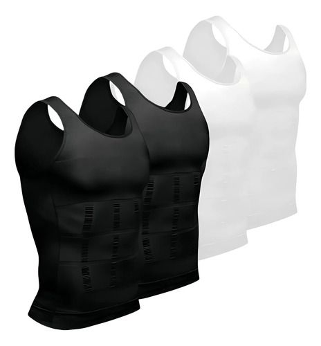4pcs Playeras Moldeadoras\u002Fcompresoras Para Hombre | MercadoLibre