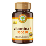 Vitamina E 5500 Ui - 60 Cápsulas - Naturelab Sabor Sin Sabor
