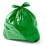 Saco De Lixo 150 Litros Colorido Verde C/100 Unidades