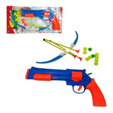 Arco Pistola Lanzador Flechas Juguete Niños Regalo Vaquero