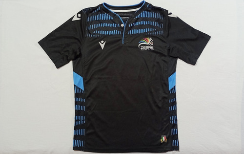 Camiseta Training Gps Zebre Macron Rugby Italia Talle Xxl