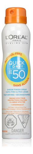 L 'oreal Paris Advanced Suncare Quick Dry Sheer Acabado